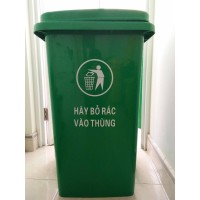 Thùng rác HDPE 100l